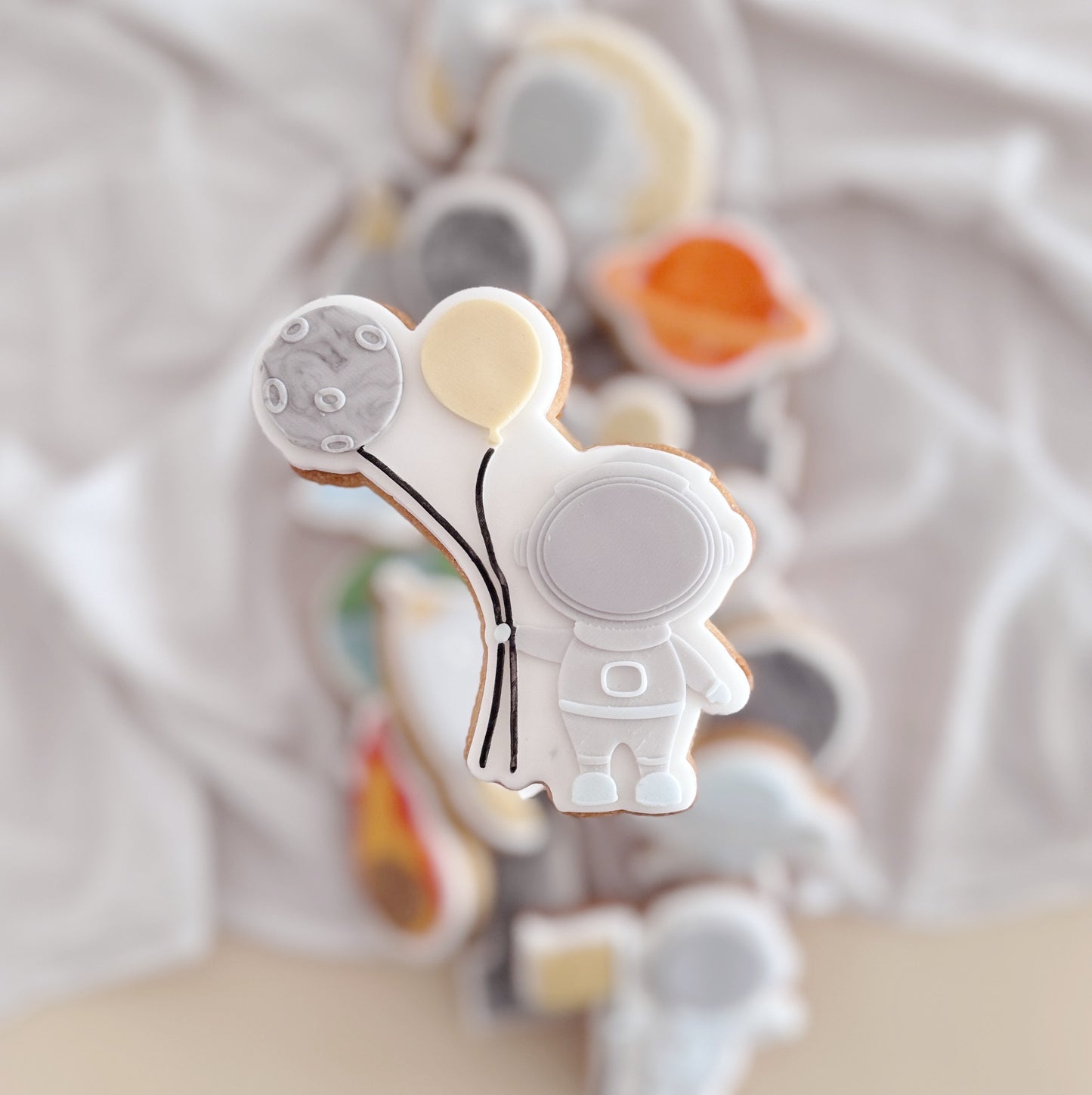 Astronaut with balloon