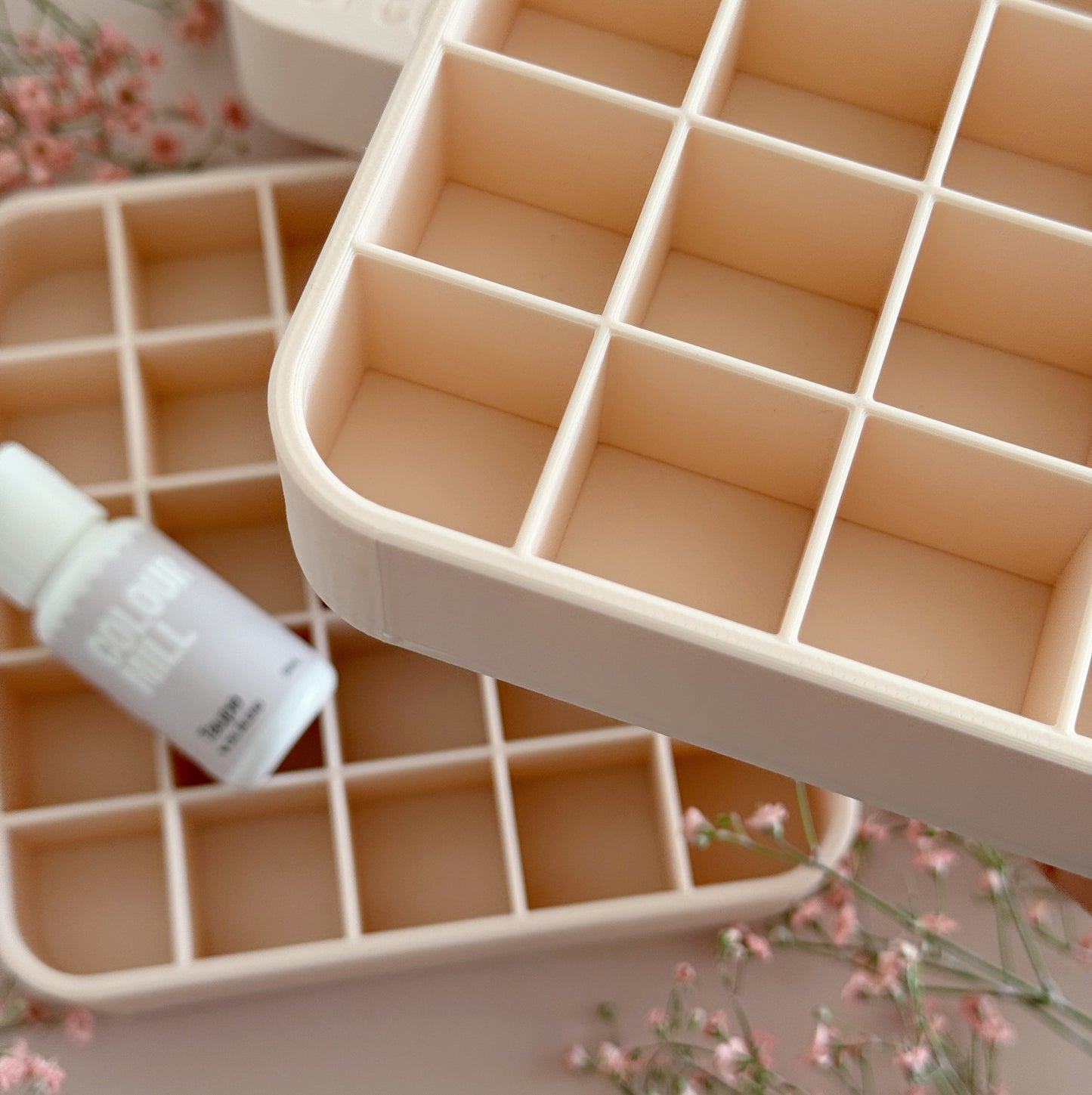 Lebensmittelfarben Organizer